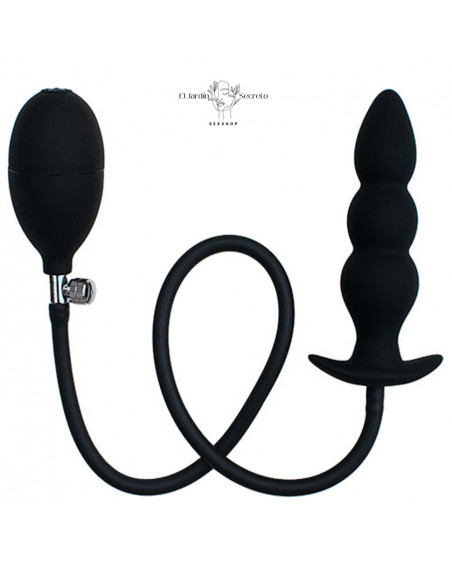 Plug Inflable Anal 13cm Inflatable Anal Plug 1 Pink Sex Toys