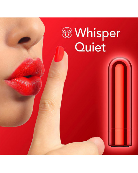 Mini Bala Vibrador Estimulador de clítoris Kool Vibes Rojo