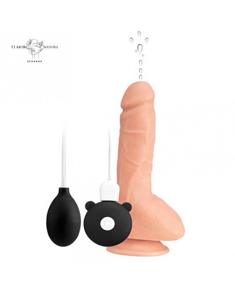Vibrador 23cm Eyaculador X-Men Vibrating Realistic Ejaculating