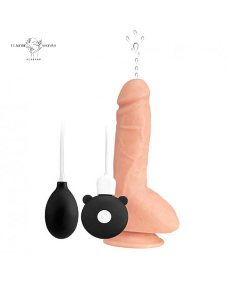 Vibrador 23cm Eyaculador X-Men Vibrating Realistic Ejaculating