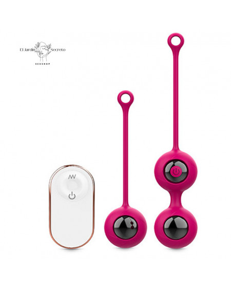 Kit Bolas Kegel con vibración control remoto Pearl RCT S-Hande
