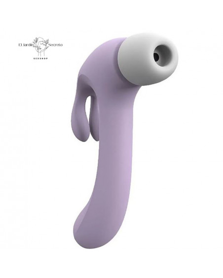 Vibrador Succionador de clítoris y Punto G Hammer Rabbit