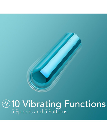 Mini Bala Vibrador Estimulador de clítoris Kool Vibes Blueberry