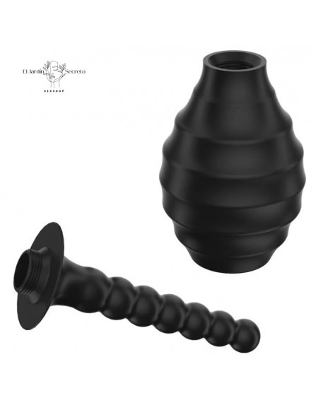 Ducha 35cm Enema Anal con aplicador escalonado Limpieza Anal