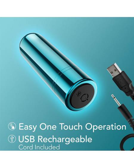 Mini Bala Vibrador Estimulador de clítoris Kool Vibes Blueberry