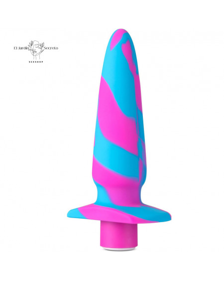 Plug Anal con Vibración 12cm Vibrotize Fuchsia Blush Novelties