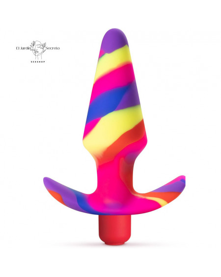 Plug Anal con Vibración 12cm Free Spirit Scarlet Blush Novelties