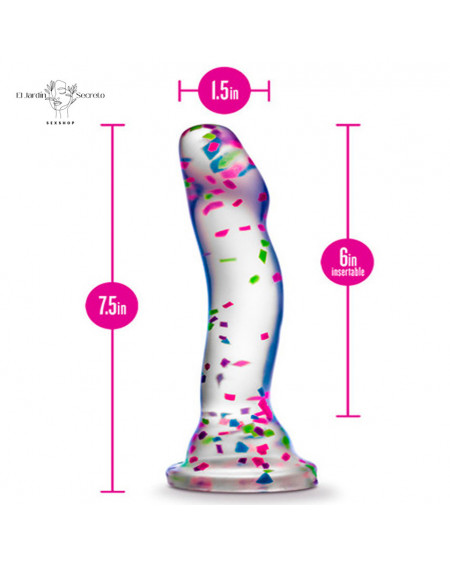 Dildo 19cm Hanky Panky Confetti Blush