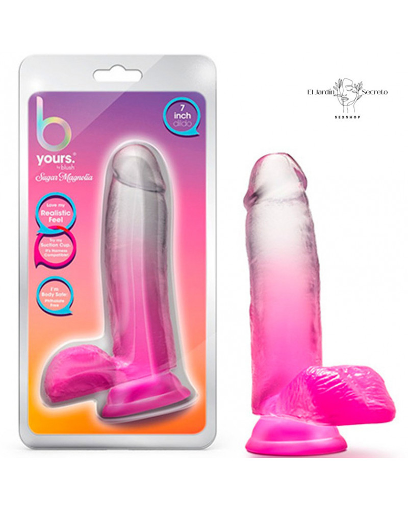 Dildo 17cm Sugar Magnolia Dildo Fuchsia Blush