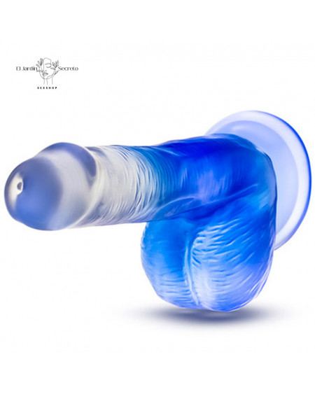 Dildo 16cm Stella Azul Punto G Dildo Blue Blush Novelties