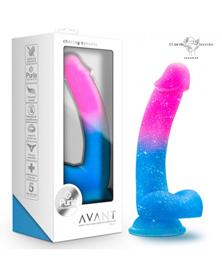 Dildo 20cm Chasing Sunsets Dildo Punto G Mermaid Blush