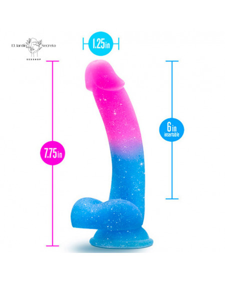 Dildo 20cm Chasing Sunsets Dildo Punto G Mermaid Blush