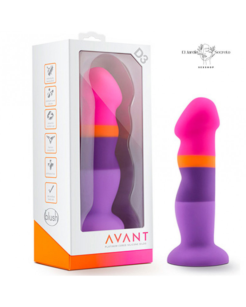 Dildo 20cm D3 Summer Fling Dildo Punto G Blush Novelties