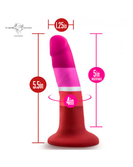 Dildo 13cm Pride P3 Beauty Dildo Punto G Blush Novelties