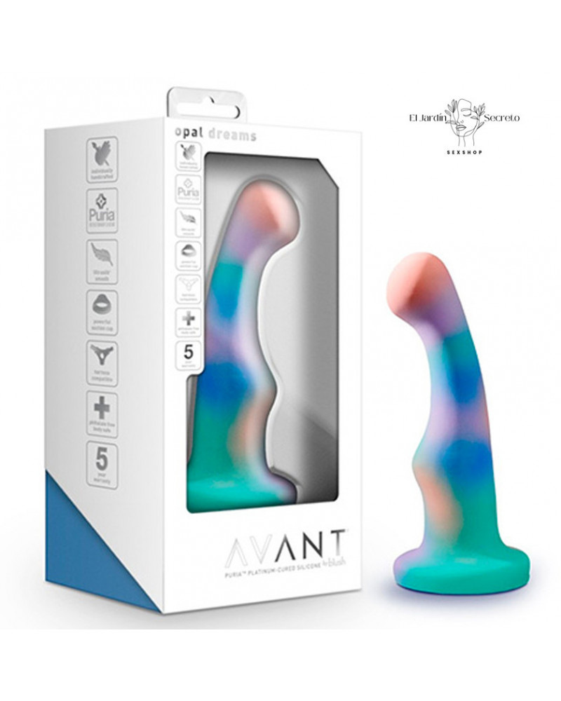 Dildo 15cm Opal Dreams Aqua Dildo Punto G Blush Novelties