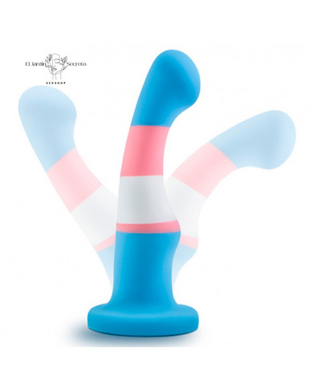 Dildo 15cm Pride P2 True Blue Dildo Punto G Blush Novelties