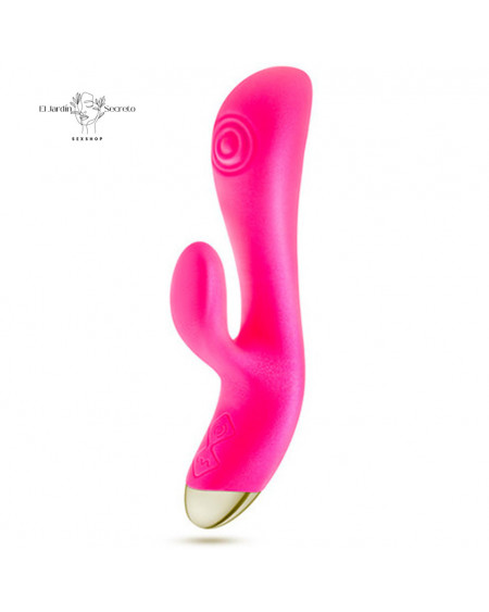 Vibrador 20cm Conejo para Punto g y clítoris Arousin AF Fucsia Blush
