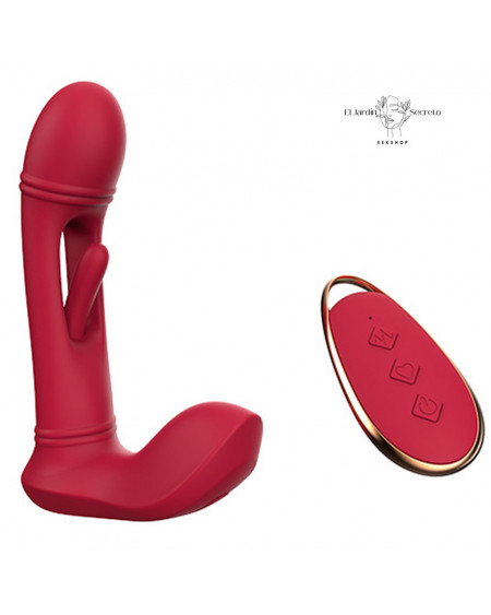 Vibrador 15cm Punto G y Clítoris Lola Pink Sex Toys