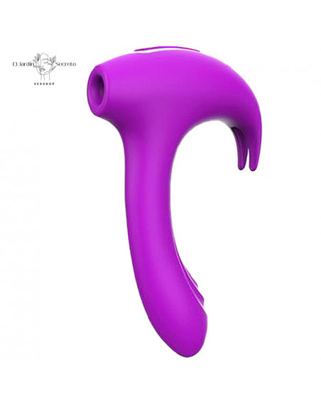 Vibrador y Succionador de Clítoris Martillo Magico Chloé Pink Sex Toys