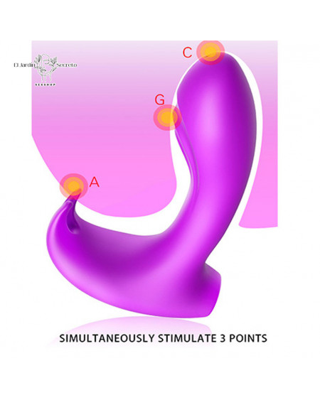 Vibrador y Succionador de Clítoris Martillo Magico Chloé Pink Sex Toys