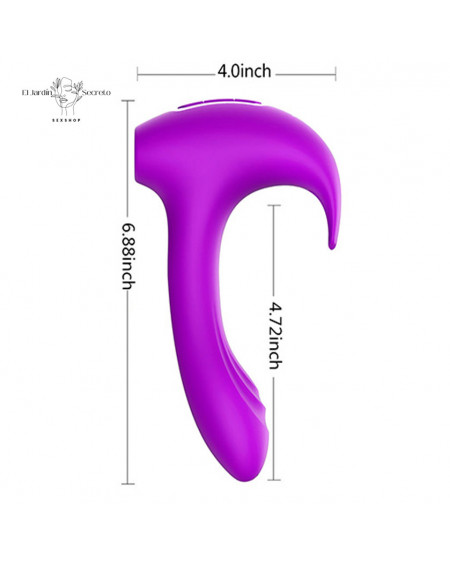 Vibrador y Succionador de Clítoris Martillo Magico Chloé Pink Sex Toys