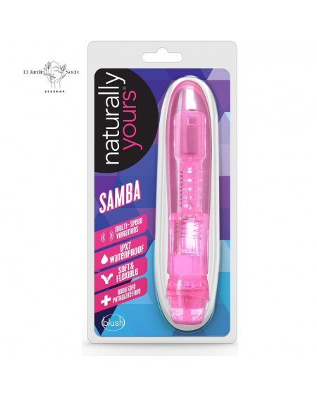 Vibrador 18cm Punto G Samba Pink Blush Novelties