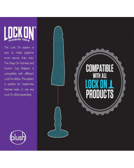 Dildo Consolador 20cm con mago de Aluminio Karbonite Vanilla Blush Novelties