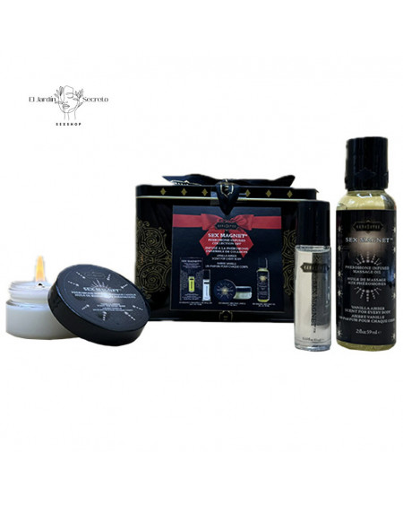 Kit Sexy Feromonas Sex Magnet Pheromone Gift Set Kamasutra