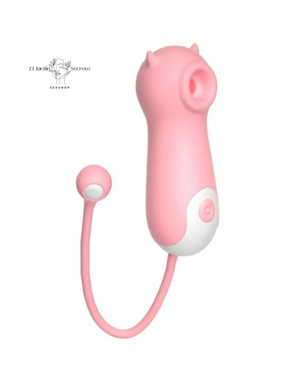 Succionador de Clítoris y Vibrador 20cm QiQi Lilo