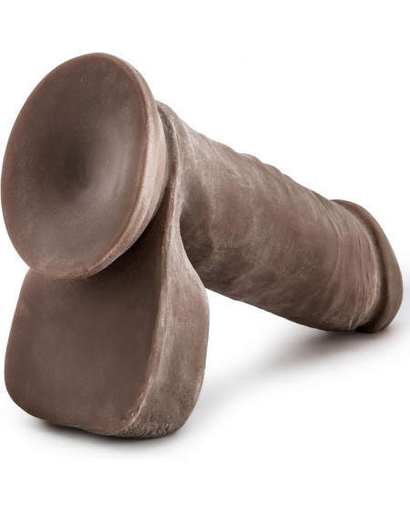 Dildo Consolador 20cm Chocolate Sensa Feel Dildo Blush Novelties