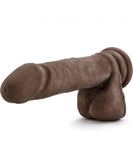 Dildo Consolador 20cm Chocolate Sensa Feel Dildo Blush Novelties
