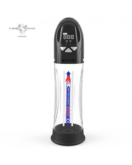 Bomba de Succión para pene agua LCD Passion Pump Rechargeable
