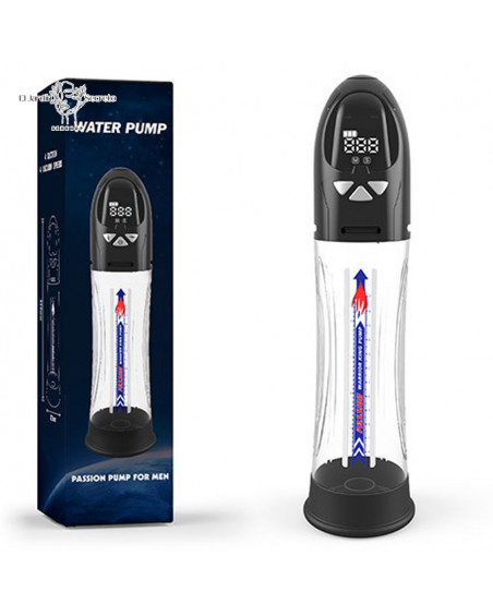 Bomba de Succión para pene agua LCD Passion Pump Rechargeable