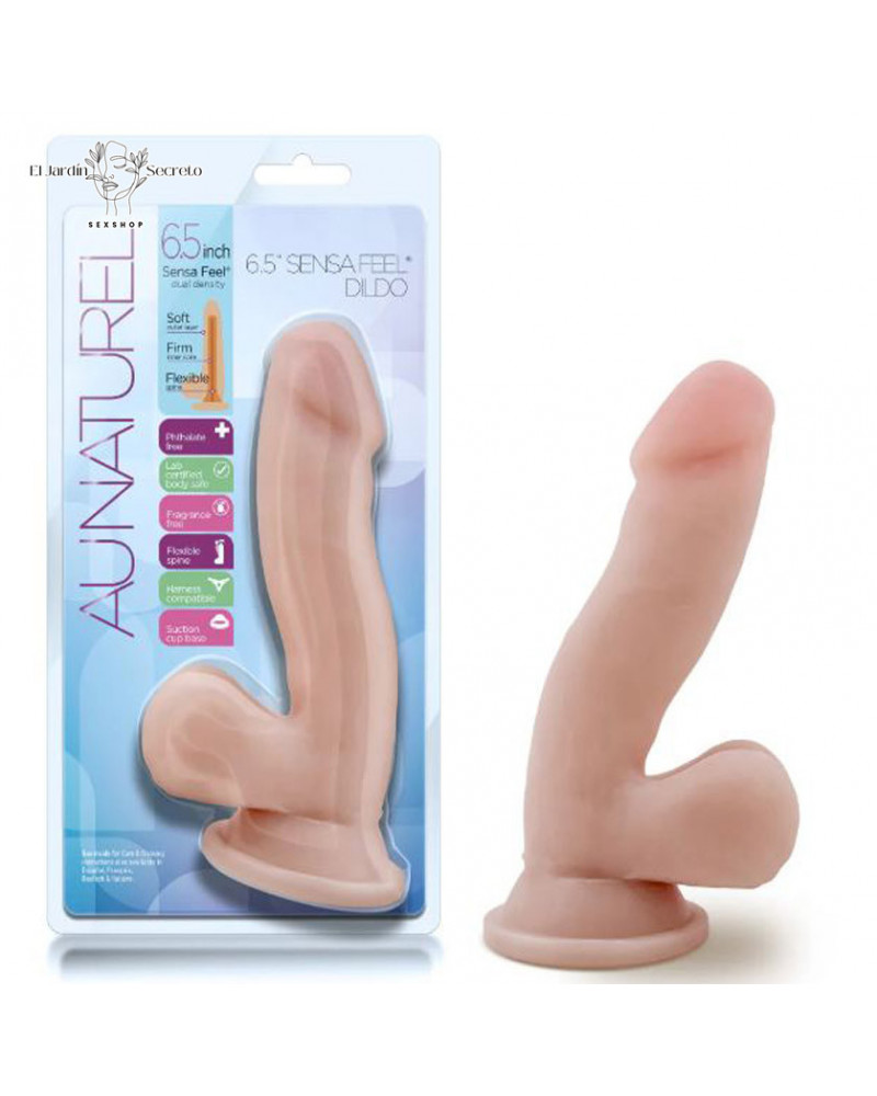 Dildo Consolador 17cm Realista Au Naturel Blush Beige Sensa Feel
