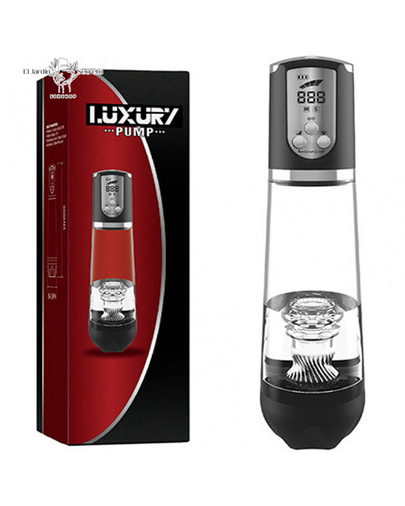 Bomba de Succión Agua pene Luxury Pump Rechargeable