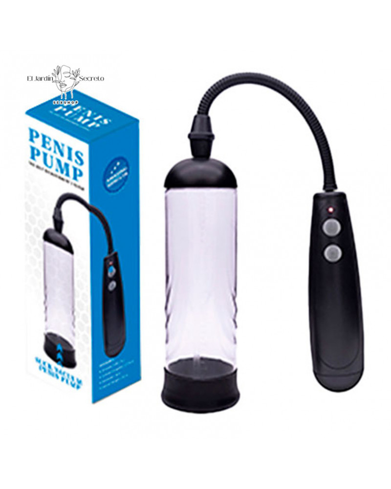 Bomba de Succión para pene Penis Pump Basic Rechargeabe