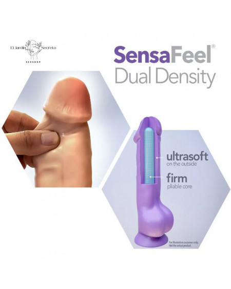 Dildo Consolador 17cm Realista Au Naturel Blush Beige Sensa Feel