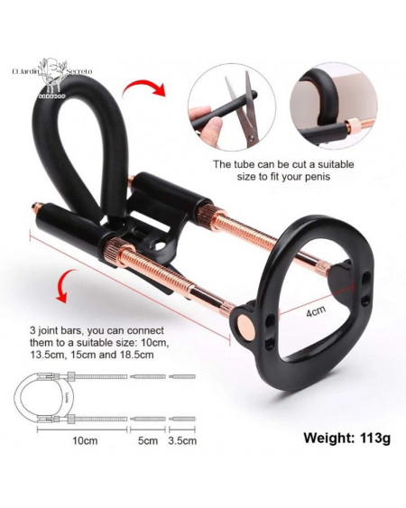 Pro Extender Negro sistema de alargamiento para tu pene