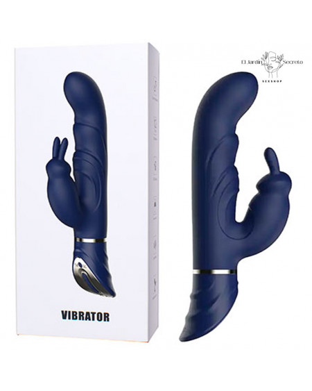 Vibrador conejito 25cm estimulador punto g y clítoris Ohpa Vibrator