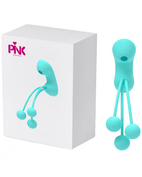 Succionador de Clítoris con Bolas vibratorias para tu Punto G