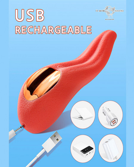 Vibrador para clítoris en forma de lengua Vibrating Tongue A
