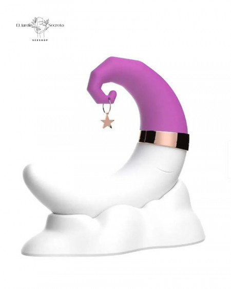 Vibrador Succionador para clítoris en forma de Luna
