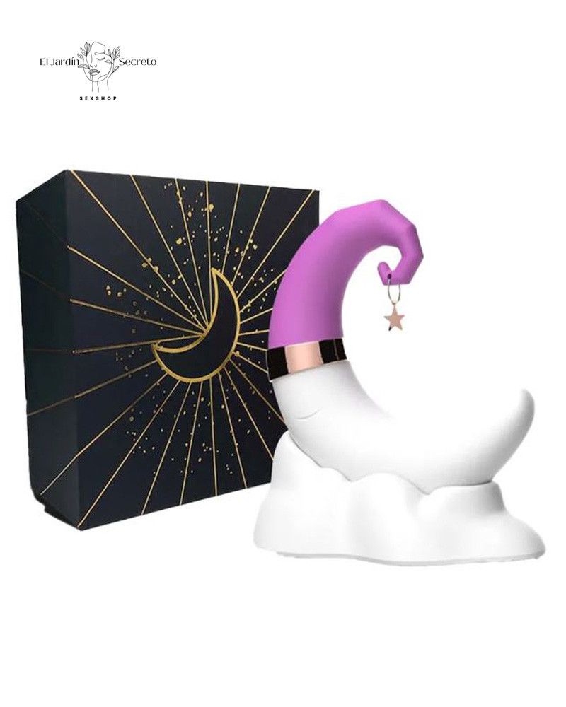 Vibrador Succionador para clítoris en forma de Luna