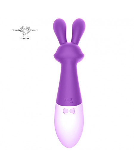 Vibrador Conejito Orejas largas para Clítoris Firefox Purple