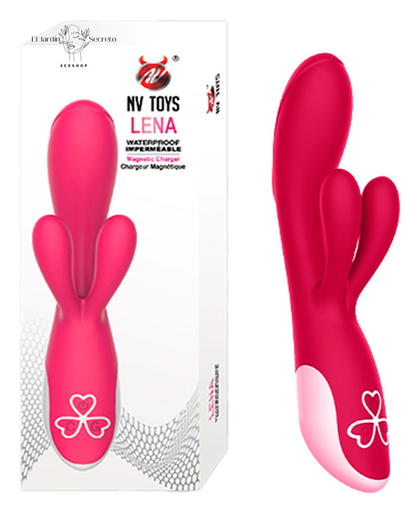 Vibrador Doble Punto G y Clítoris Lena Red