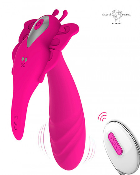 Vibrador de mariposa de doble estimulación Punto G y Clítoris
