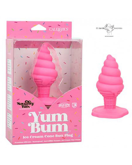 Plug anal con forma de cono de helado Yum Bum