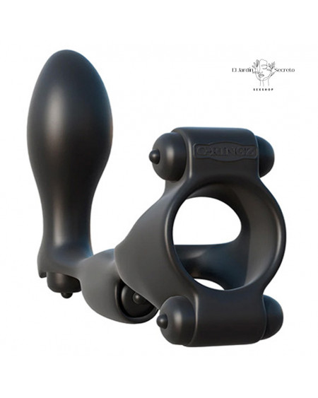 Anillo Para Pene con Plug Anal Ultimate Ass-Gasm Pipedream