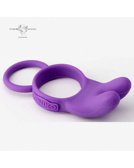 Anillo Para Pene con Vibrador clítoris Twin Teazer Rabbit Ring Pipedream