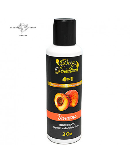 Lubricante Sexual Sabor Durazno Deep Sensations Peach